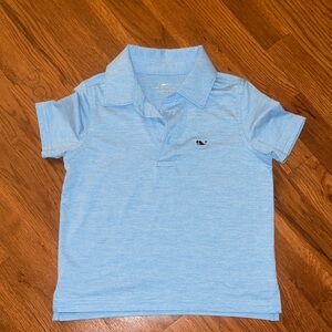 Vineyard Vines Kids Light Blue Polo Shirt